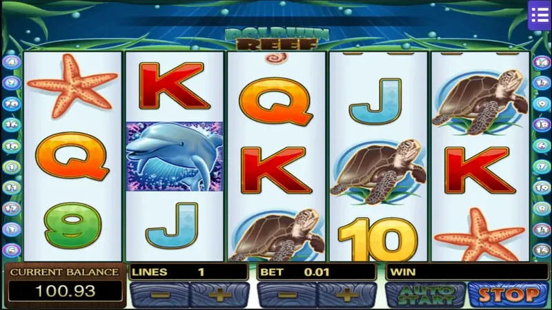 Dolphin Reef slot game