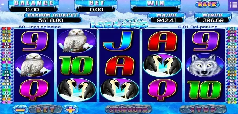 Iceland Mega888 slot game