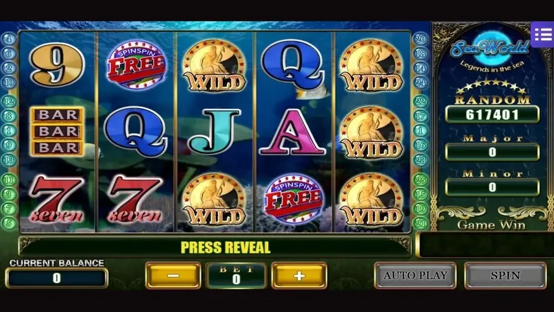 Seaworld slot game